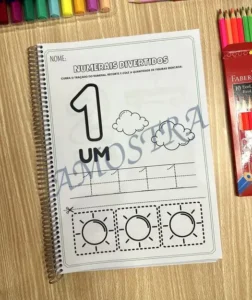 Amostra do material A27- Numerais divertidos