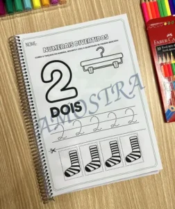 Amostra do material A27- Numerais divertidos