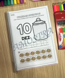 Amostra do material A27- Numerais divertidos