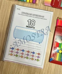 Amostra do material A27- Numerais divertidos