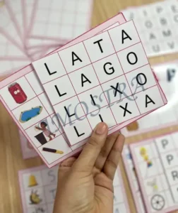 Amostra do material A30- Tabuleiro das Palavras