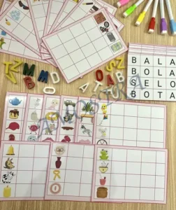 Amostra do material A30- Tabuleiro das Palavras