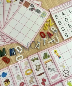 Amostra do material A30- Tabuleiro das Palavras