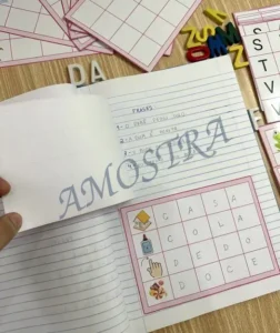 Amostra do material A30- Tabuleiro das Palavras