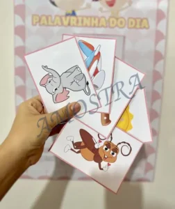 Amostra do material Cartaz Palavrinha do Dia