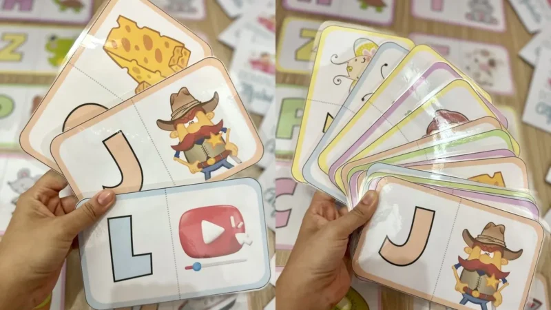 domino do alfabeto capa