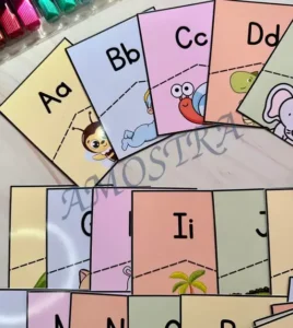 Amostra do material Encaixe do Alfabeto