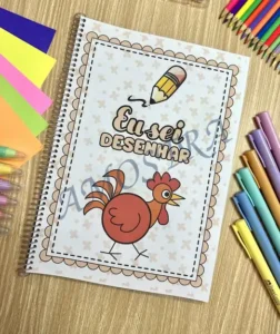 Amostra do material Eu sei desenhar