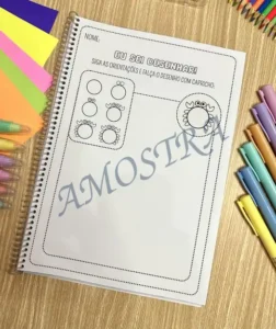 Amostra do material Eu sei desenhar