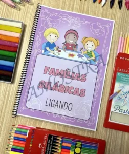 Amostra do material Família Silábica Ligando