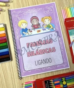 Amostra do material Família Silábica Ligando