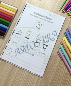 Amostra do material Família Silábica Vol. 1