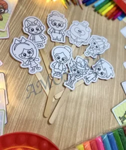 Amostra do material Kit Dia Nacional do Livro Infantil