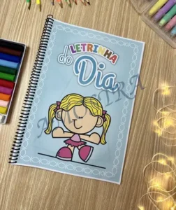 Amostra do material Letrinha do Dia