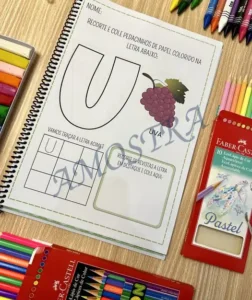 Amostra do material Minhas Atividades do Alfabeto