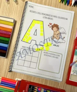 Amostra do material Minhas Atividades do Alfabeto
