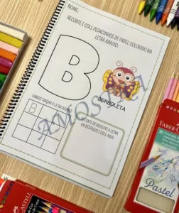 Amostra do material Minhas Atividades do Alfabeto