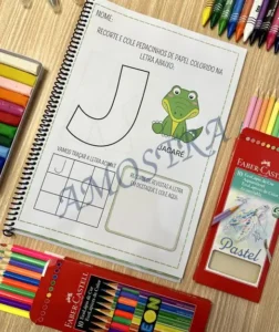 Amostra do material Minhas Atividades do Alfabeto