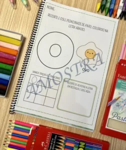 Amostra do material Minhas Atividades do Alfabeto