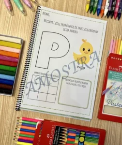 Amostra do material Minhas Atividades do Alfabeto