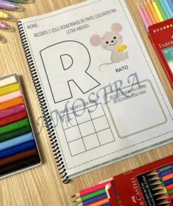 Amostra do material Minhas Atividades do Alfabeto