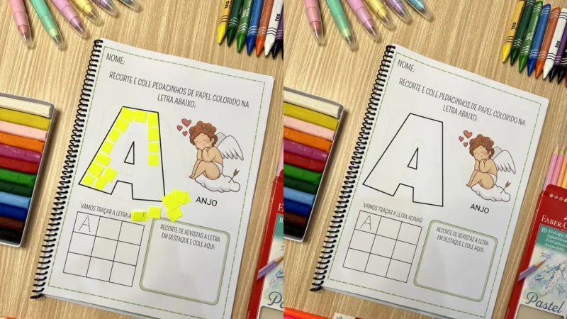 minhas atividades do alfabeto capa