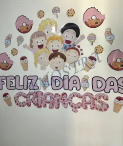 Amostra do material Painel Dia das Crianças