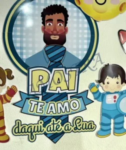 Amostra do material Painel Dia dos Pais