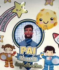Amostra do material Painel Dia dos Pais
