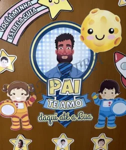 Amostra do material Painel Dia dos Pais
