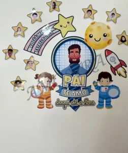 Amostra do material Painel Dia dos Pais