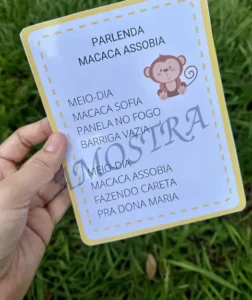 Amostra do material Parlendas para Leitura