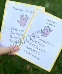 Amostra do material Parlendas para Leitura