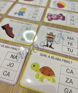 Amostra do material Qual a Silaba Final?