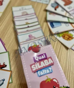 Amostra do material Recurso Qual sílaba Falta?