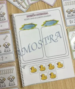 Amostra do material S01- Divisão Divertida