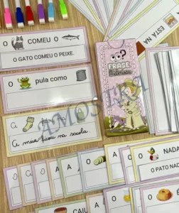 Amostra do material S06- Frase Misteriosa