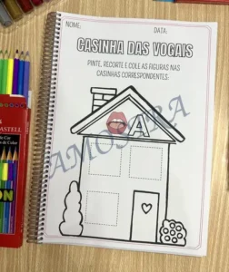 Amostra do material S09- Casinha das Vogais