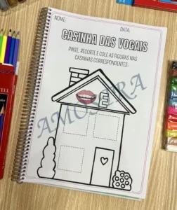 Amostra do material S09- Casinha das Vogais