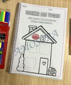 Amostra do material S09- Casinha das Vogais