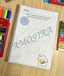 Amostra do material S09- Casinha das Vogais