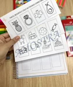 Amostra do material S11- Baú das Letras