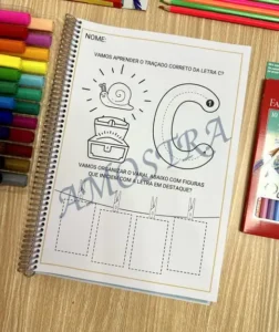 Amostra do material S11- Baú das Letras
