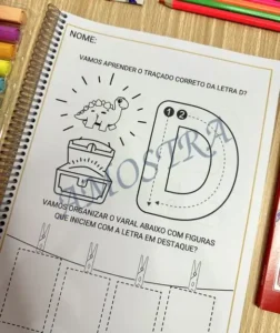 Amostra do material S11- Baú das Letras