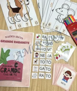 Amostra do material S14- Sequência O Grande Rabanete