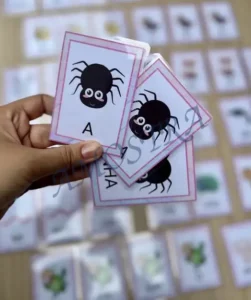 Amostra do material Sílabas simples e complexas Animais