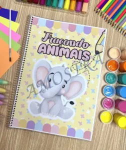 Amostra do material Traçando animais