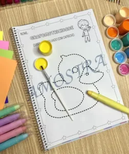 Amostra do material Traçando animais