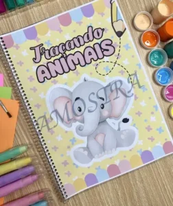 Amostra do material Traçando animais
