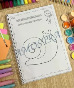 Amostra do material Traçando animais